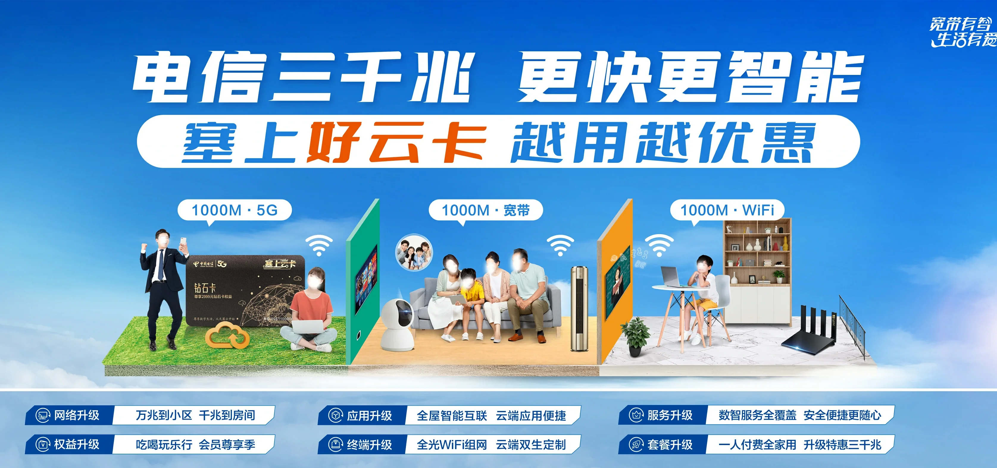 中国电信 遂昌县电信宽带 宽带套餐